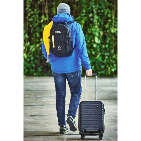 Mała walizka National Geographic Abroad granatowa 30l